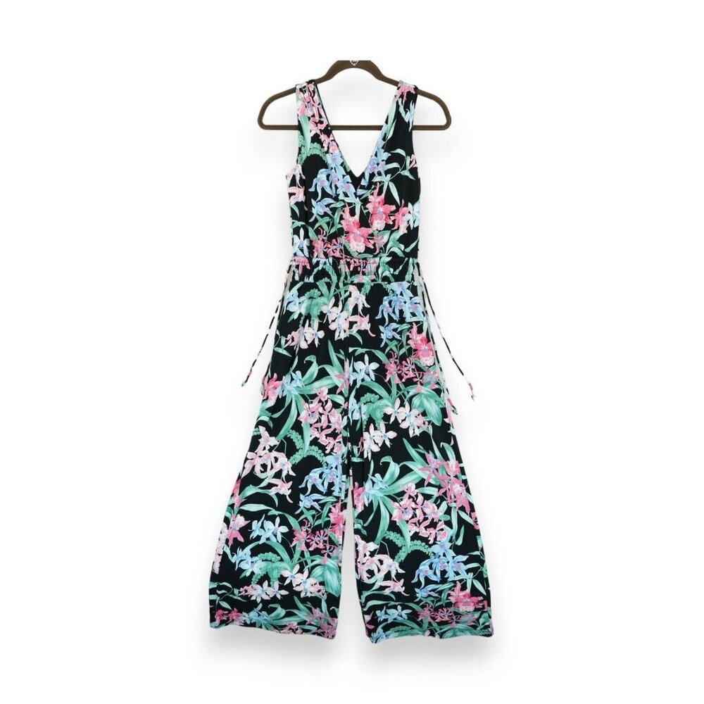 NWT Tommy Bahama Women’s Orchid Isle Jumpsuit Hawaiian Floral Size XXS MSRP $175